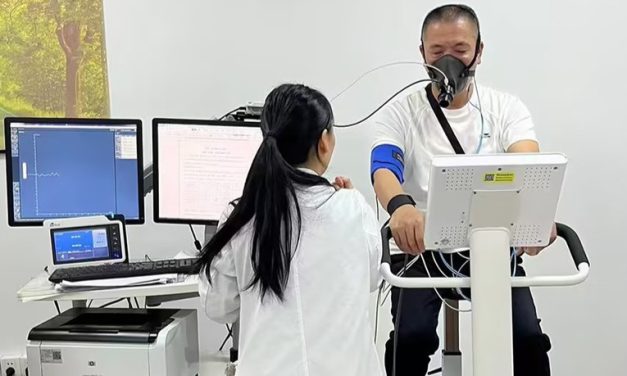 做说话测试    知运动强度